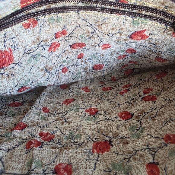 Animal Print Crossbody Bag with Colorful Stripe - Picture 9 of 16